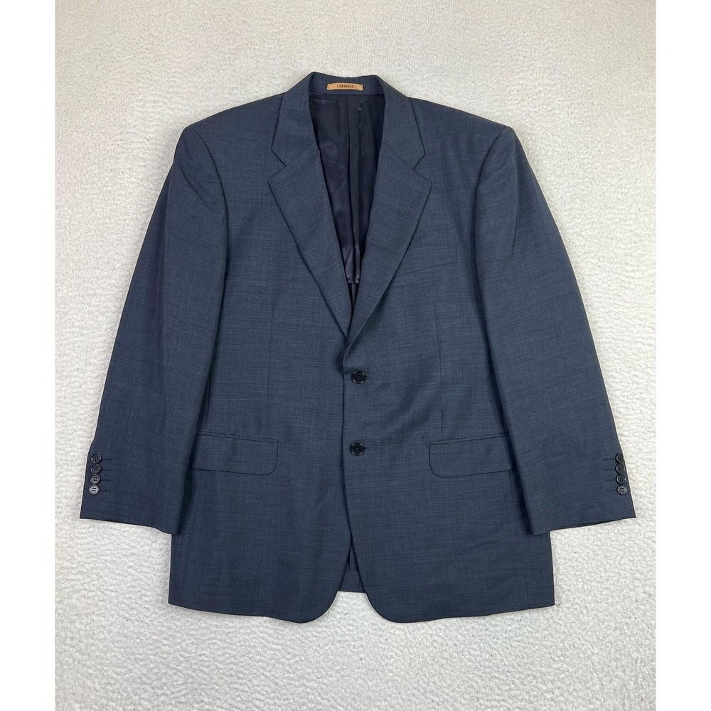Vintage Cardinal Blazer Mens 44R Gray Galaxy Ermenegildo Zegna Mohair Trophy